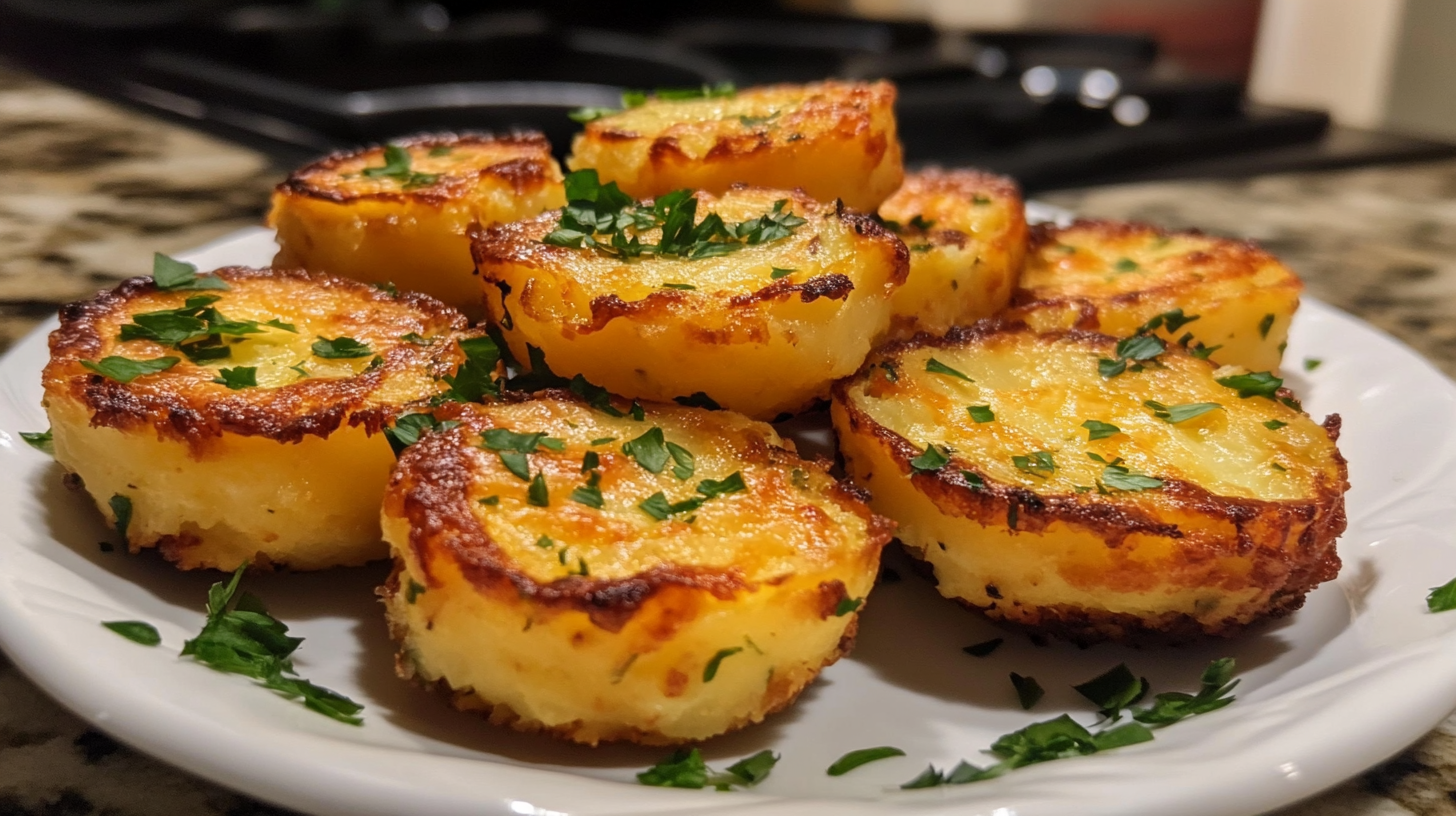 Cheddar and Sour Cream Mashed Potato Bites