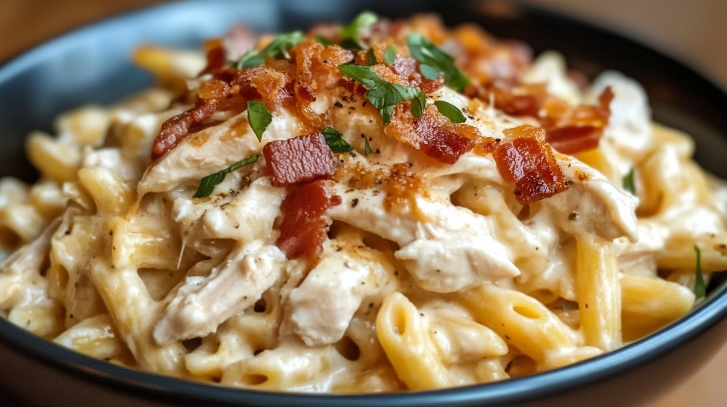 Chicken Bacon Ranch Pasta