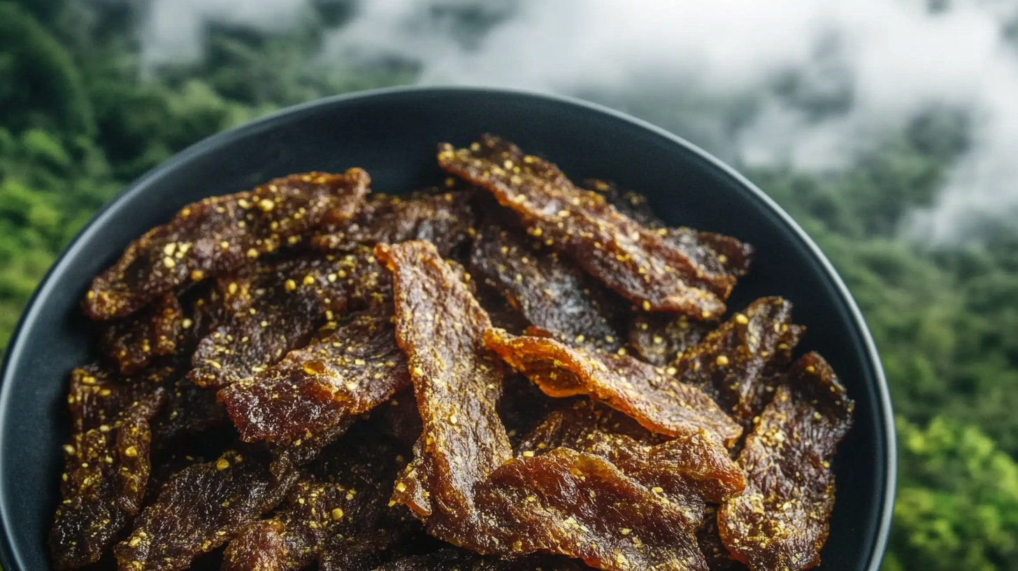 Honey Garlic Venison Jerky