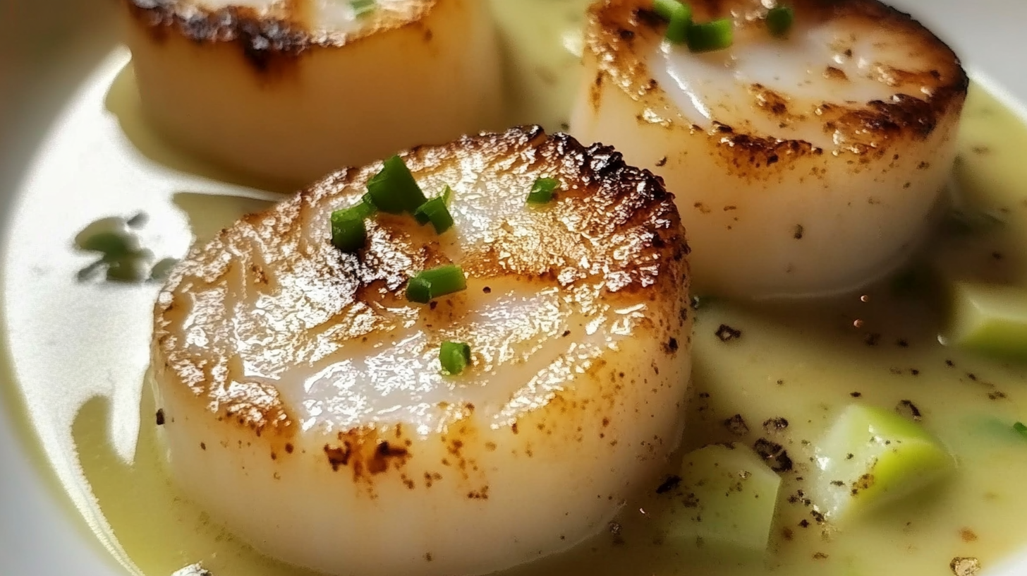 Scallop and Leek Bisque