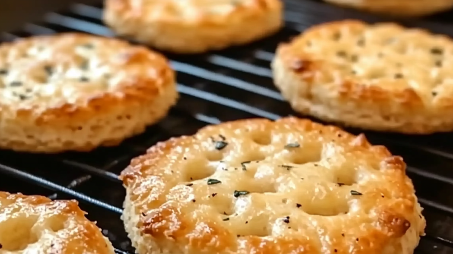 Keto Three Cheese Biscuits