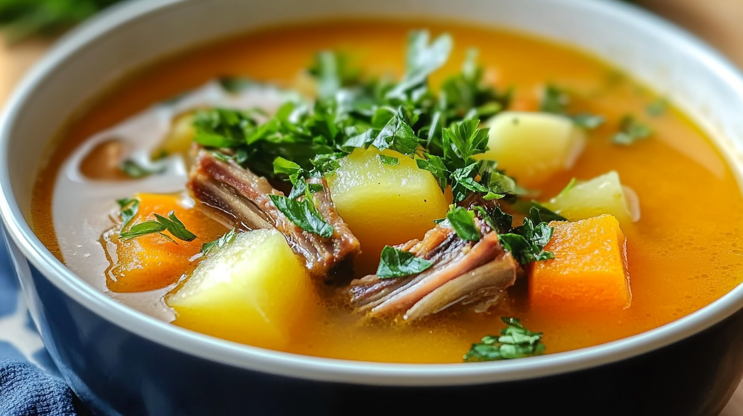 Apple Carrot Beef Rib Soup