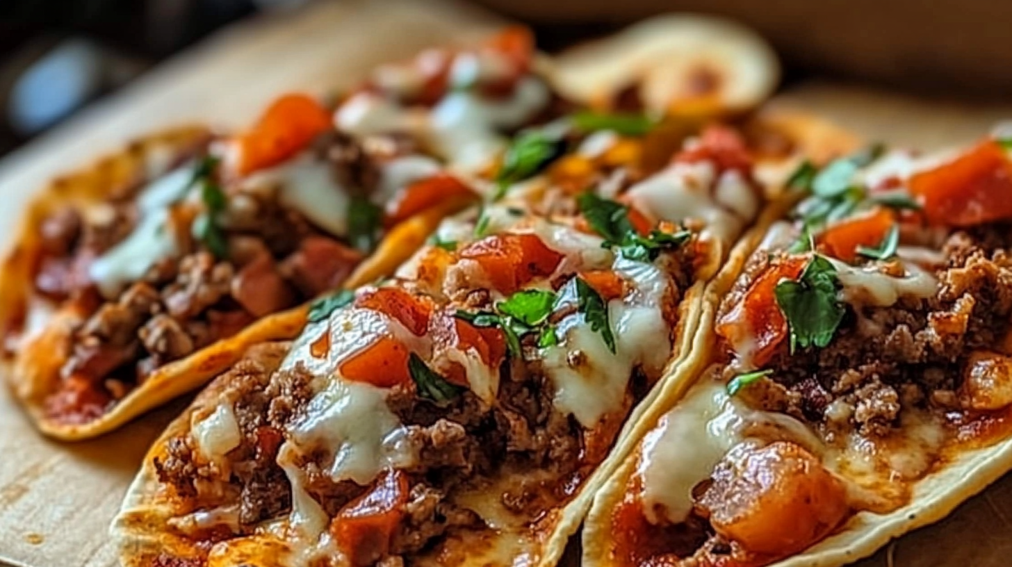 Meat Lovers Pizza Tacos