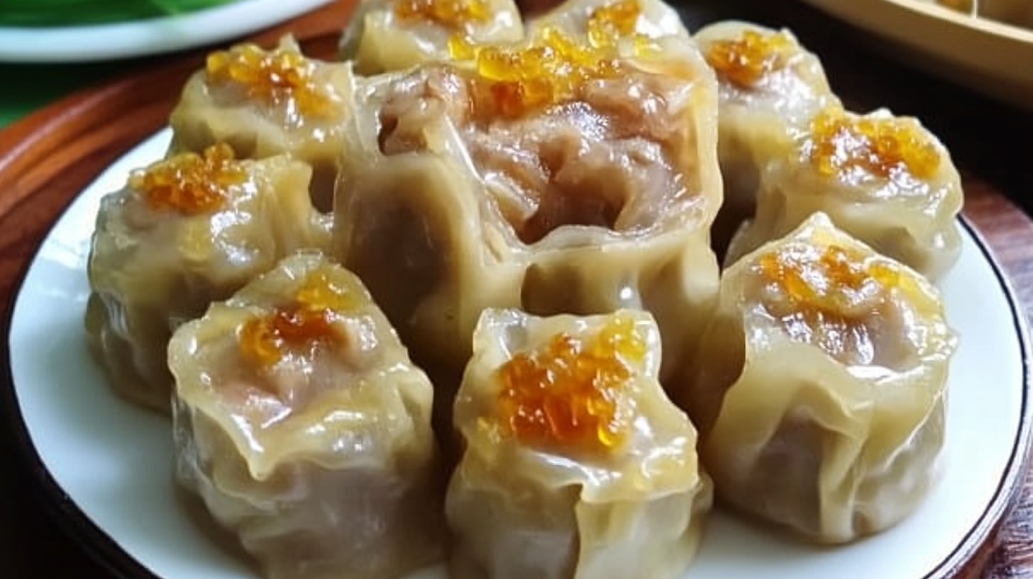 Homemade Siomai