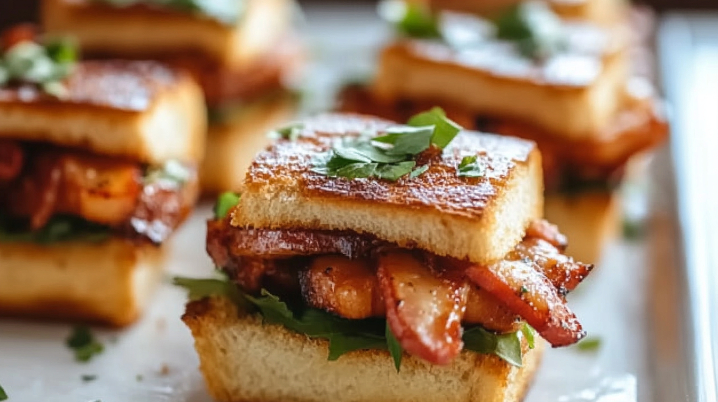 Garlic Butter BLT Sliders 2 Garlic Butter BLT Sliders