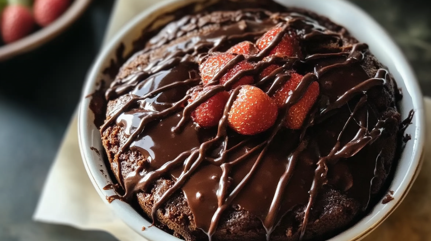 Hot Fudge Chocolate Pudding Cake