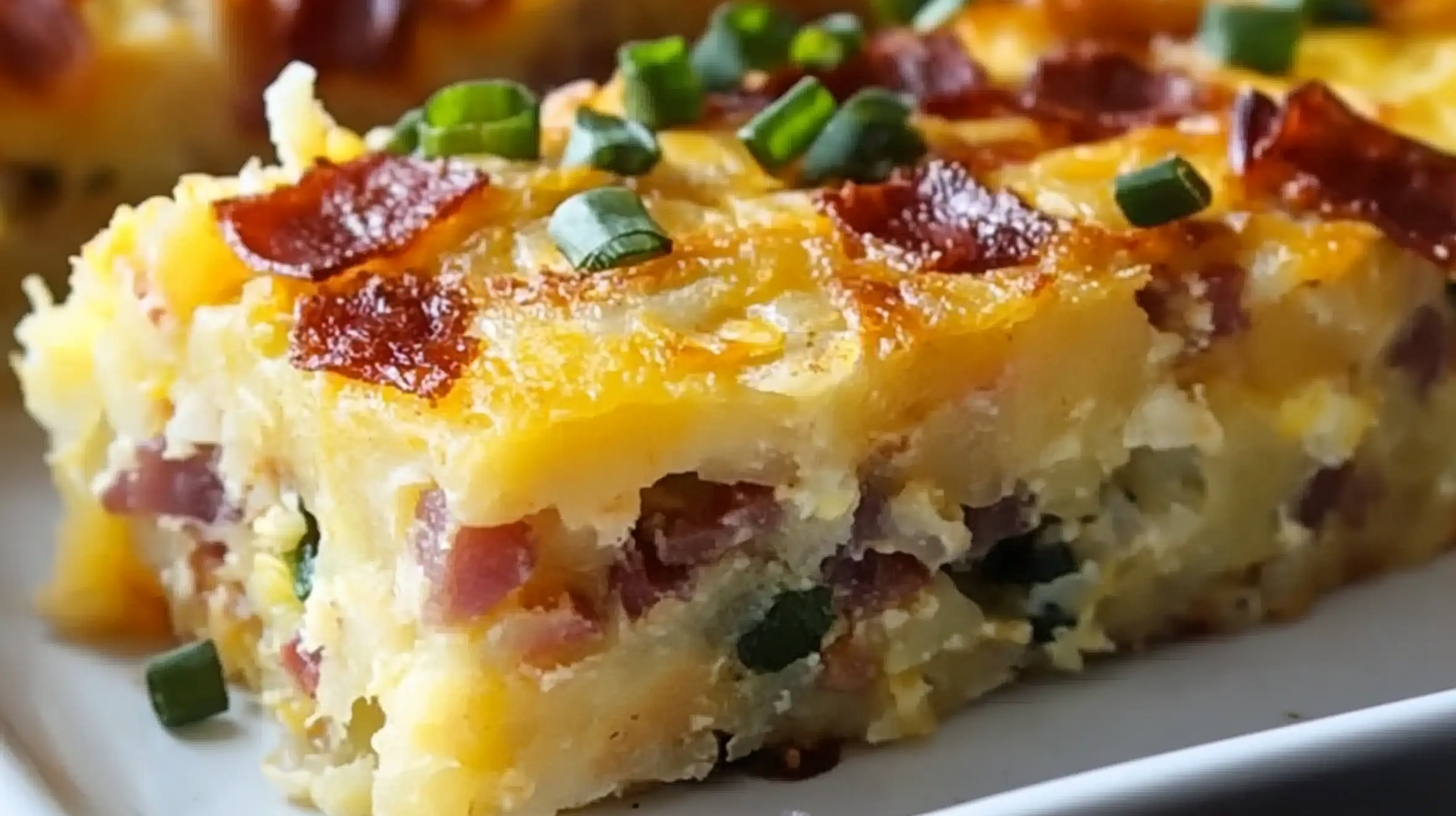 Loaded Hash Brown Breakfast Casserole