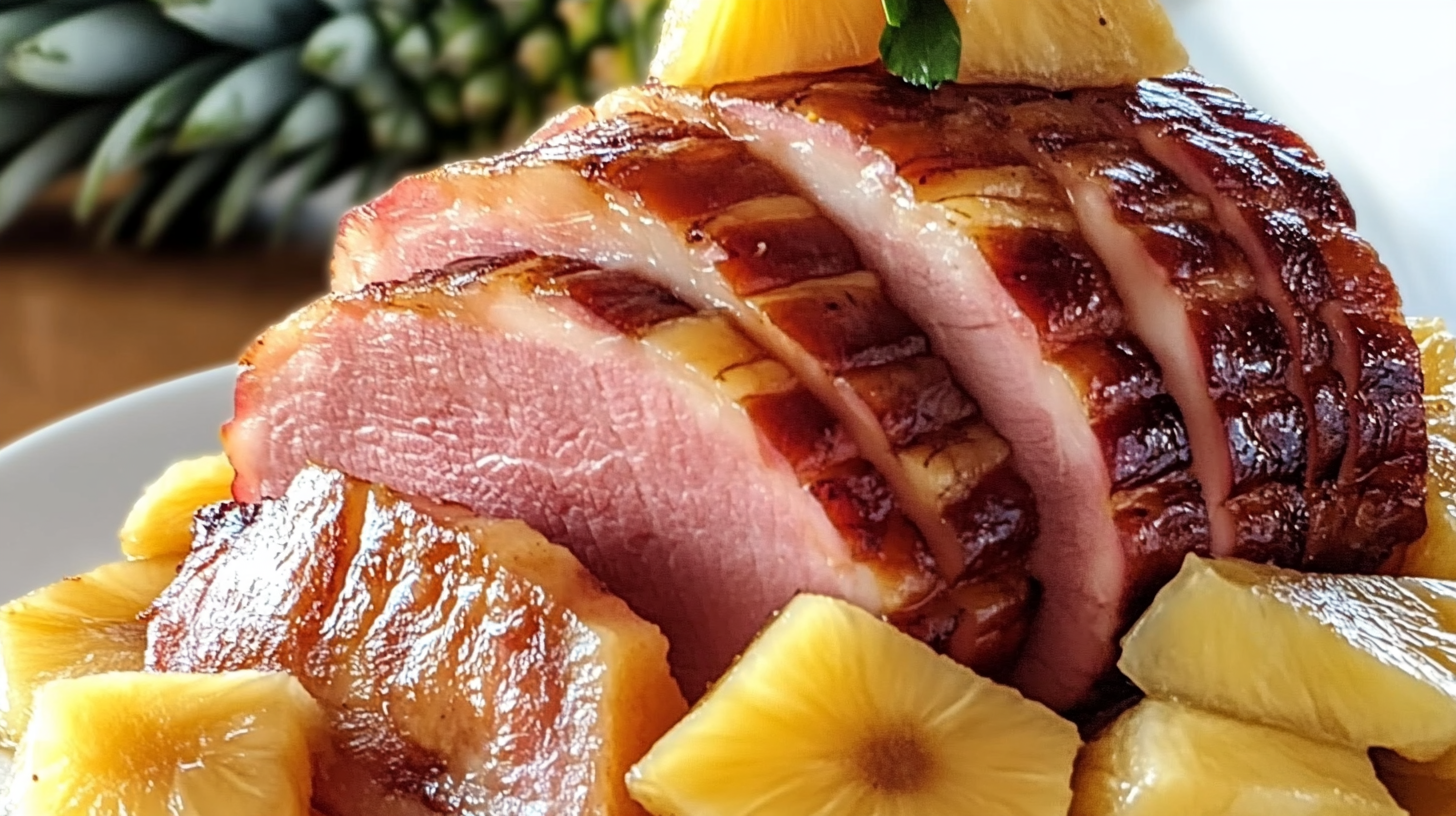 Pineapple Brown Sugar Ham
