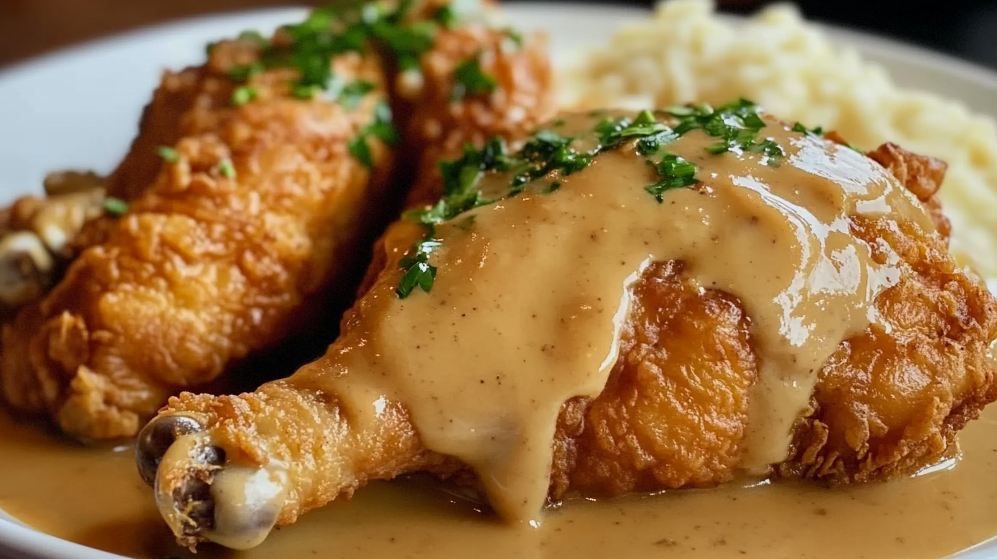 Country Fried Chicken and Gravy