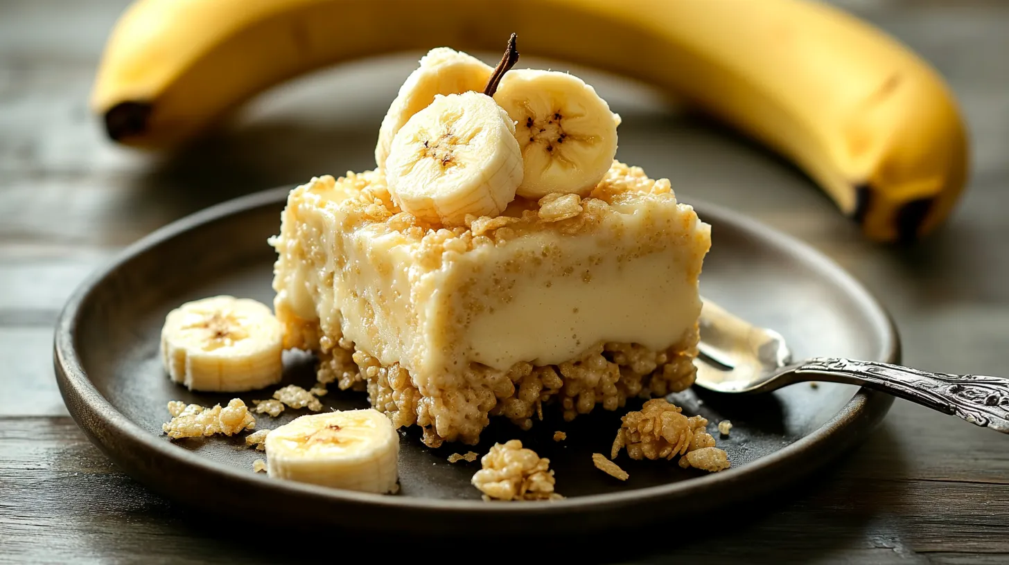 Banana Pudding Rice Krispies