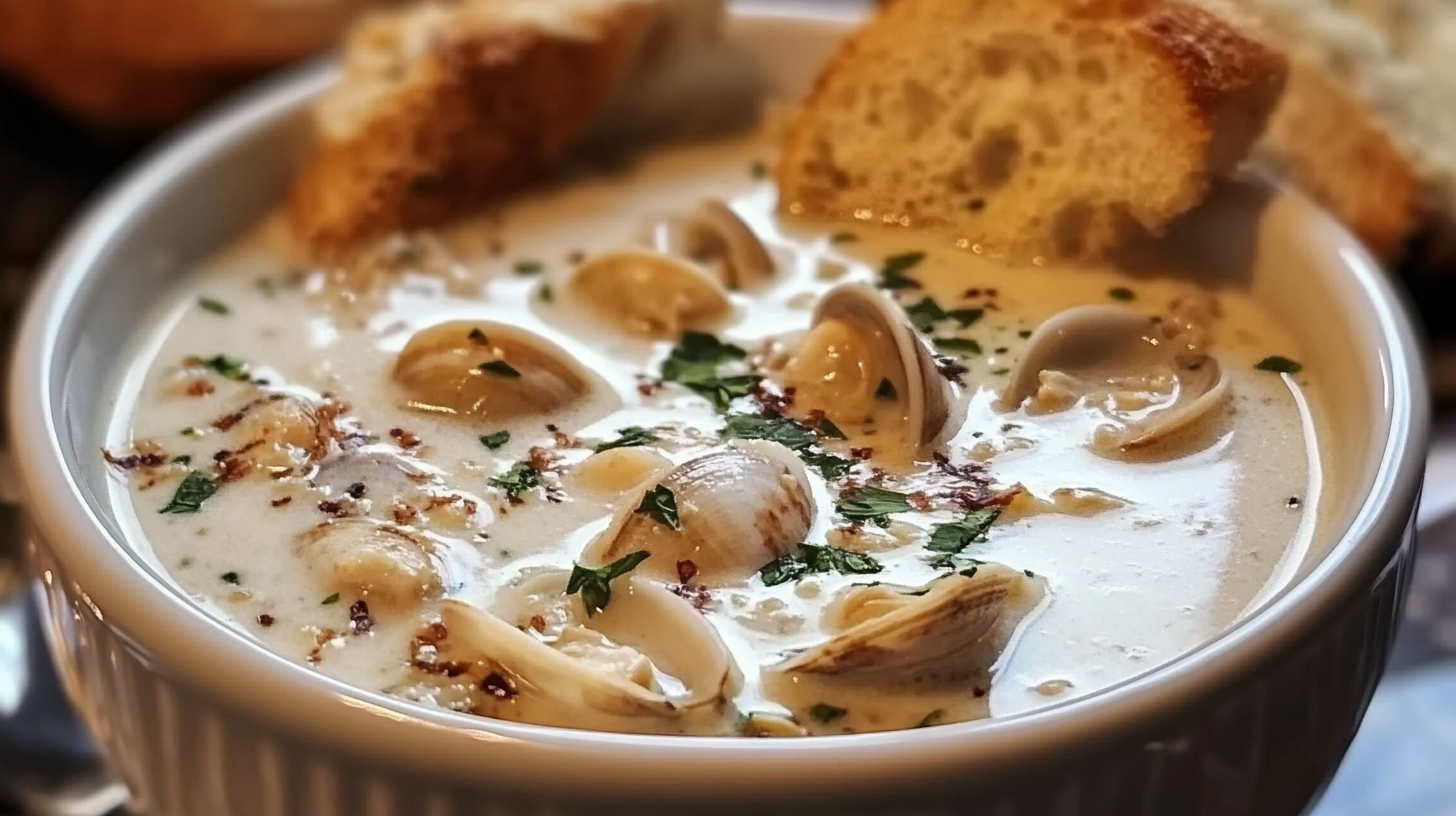 Creamy Clam Chowder 6 Creamy Clam Chowder
