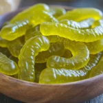Homemade Dill Pickle Gummy Worms