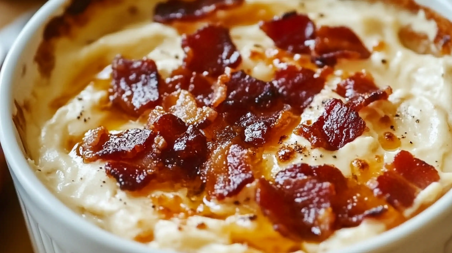 Pepper Jelly Cheese Dip with Bacon
