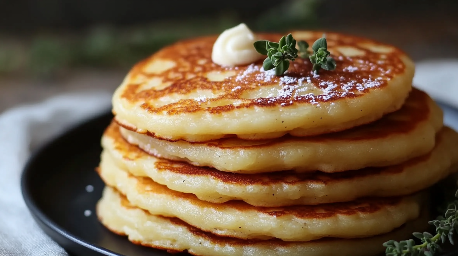 Golden Potato Pancakes Recipe 5 Golden Potato Pancakes