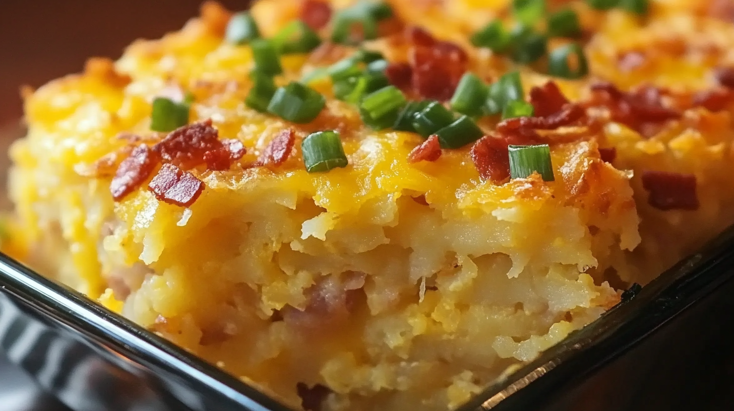 Loaded Hash Brown Breakfast Casserole