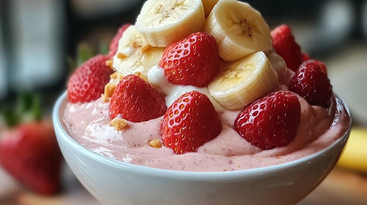 Strawberry Banana Pudding