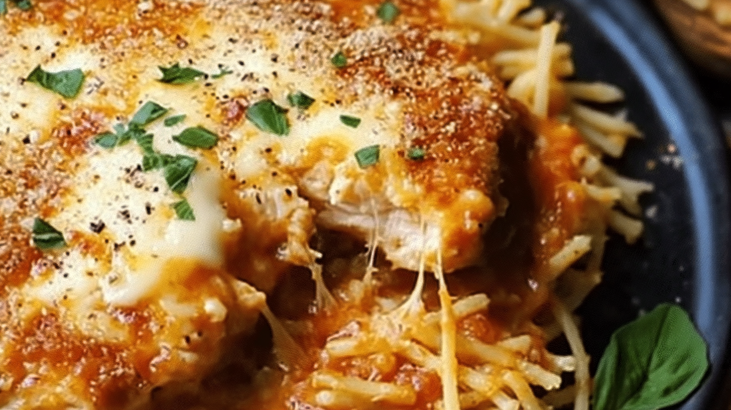 Ritz Cracker Chicken Parmesan