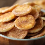 Cinnamon-Sugar Air Fryer Banana Chips