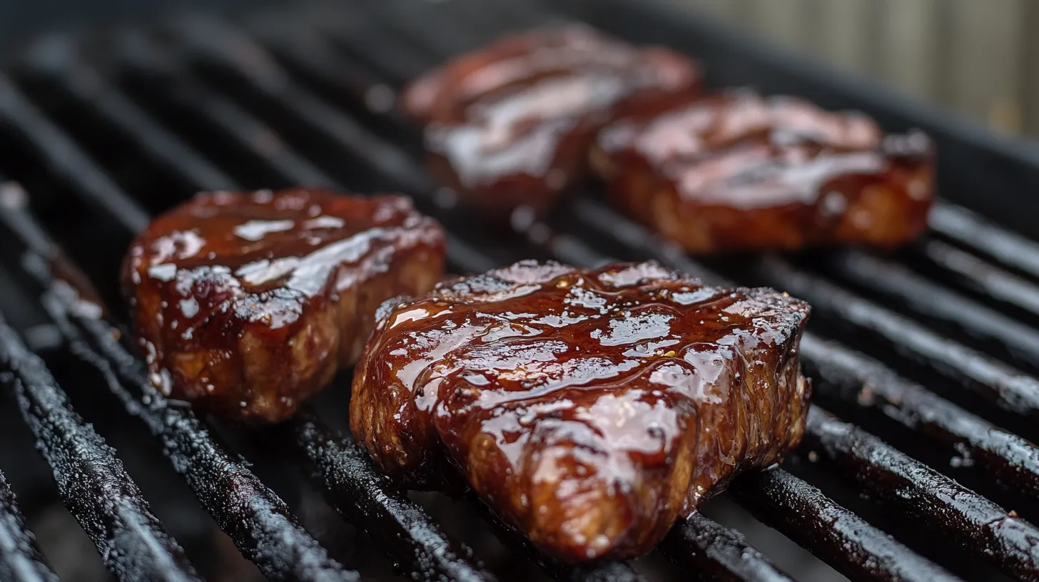 The Best Grilled Venison Backstrap with Brown Sugar Glaze 3 Grilled Venison Backstrap with Brown Sugar Glaze