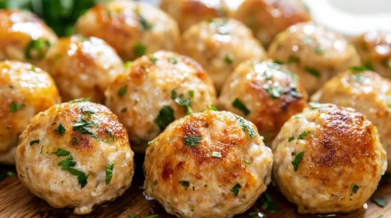 Chicken Ricotta Meatballs