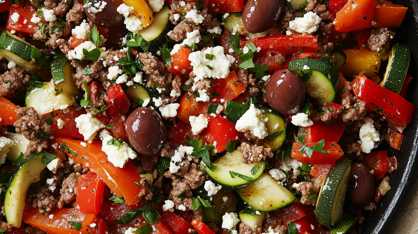 How to Make the Best Keto Mediterranean Ground Beef Stir Fry: 5 Easy Steps