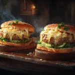 Oven-Baked Cabbage Burgers
