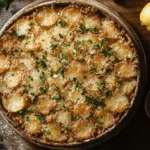 Parmesan Crusted Crushed Turnips