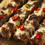 Beef and Cherry Pepper Jack Snack Sticks
