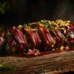 Crispy Honey-Glazed Brussels Sprouts with Bacon