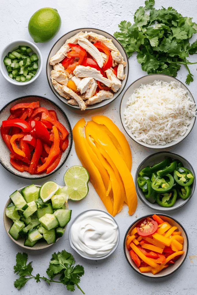 Fajita Chicken Casserole