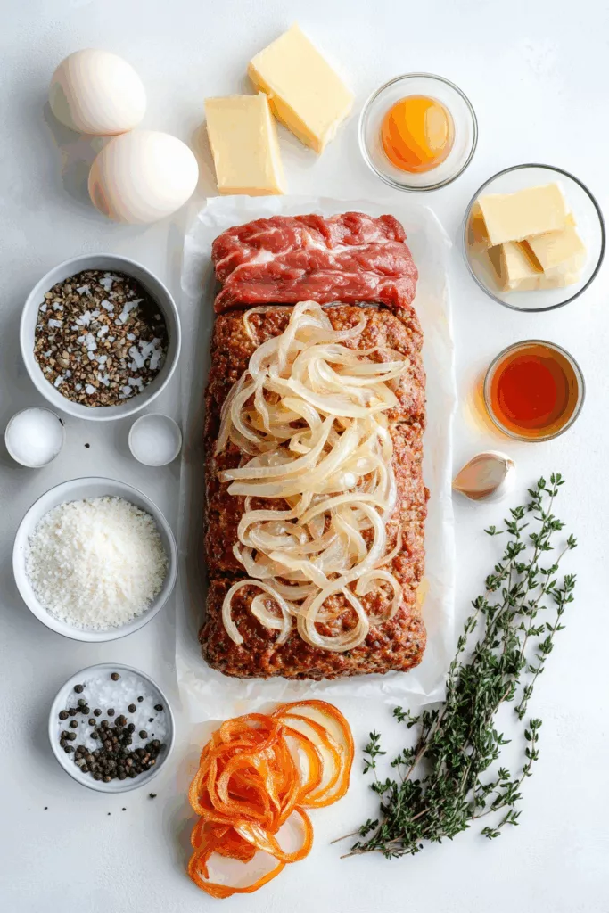 French Onion Meatloaf