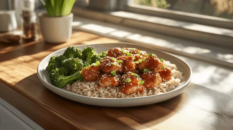 Healthy Sesame Chicken