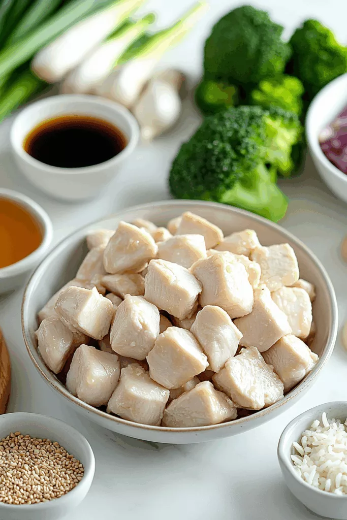 Healthy Sesame Chicken