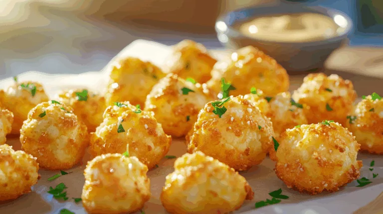 Parmesan Cauliflower Bites