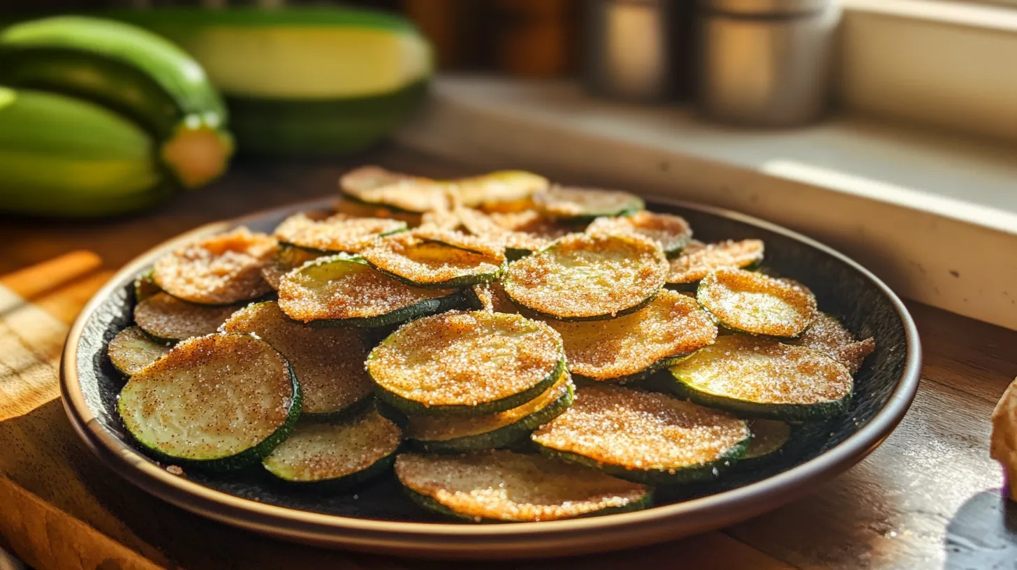 Air Fryer Cinnamon Sugar Zucchini Chips: The Best Recipe You’ll Ever Try