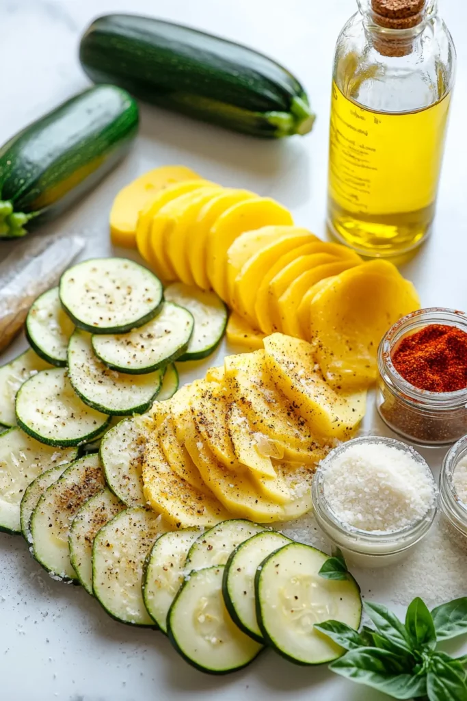 Air Fryer Squash and Zucchini