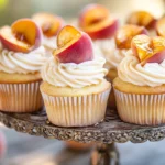 Honey Peach Cream Cheese Cupcakes Recipe