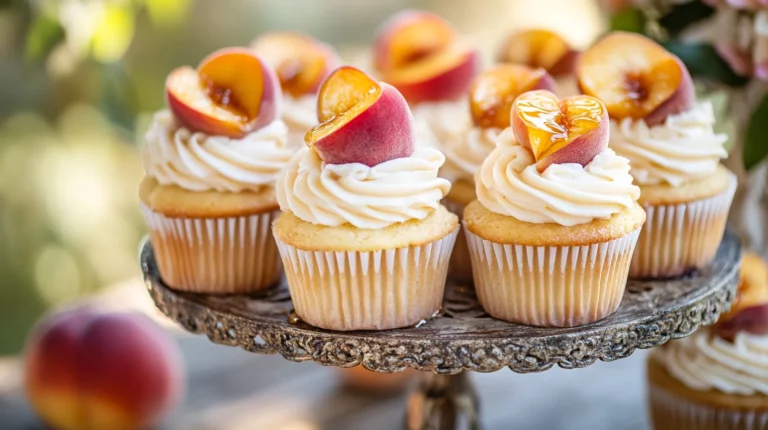 Honey Peach Cream Cheese Cupcakes Recipe: Best Summer Treat! 5 Honey Peach Cream Cheese Cupcakes Recipe