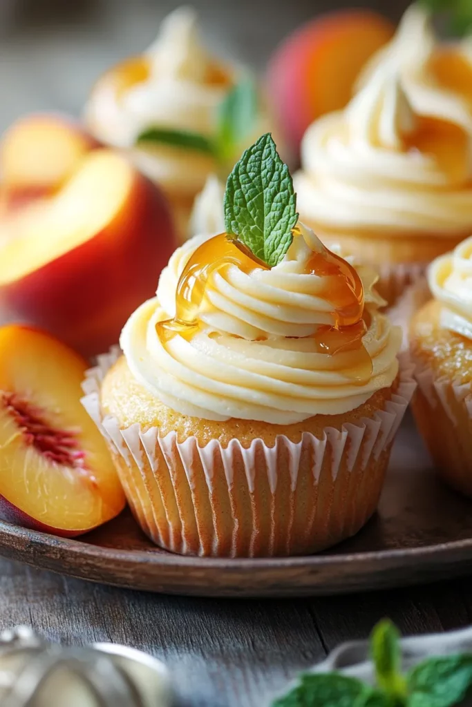 Honey Peach Cream Cheese Cupcakes Recipe: Best Summer Treat! 7 Honey Peach Cream Cheese Cupcakes Recipe
