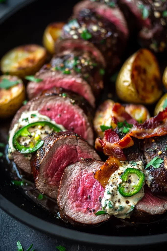 Jalapeño Cream Cheese Stuffed Venison Backstrap Recipe: Best Ever Flavorful Dish 6 Jalapeño Cream Cheese Stuffed Venison Backstrap Recipe