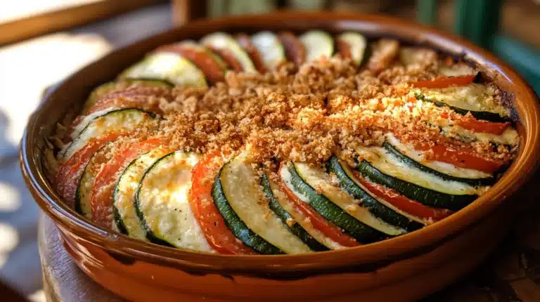 The Ultimate Layered Zucchini and Tomato Bake That Will Make You Fall in Love With Veggies 7 Layered Zucchini and Tomato Bake