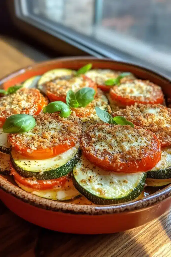 The Ultimate Layered Zucchini and Tomato Bake That Will Make You Fall in Love With Veggies 5 Layered Zucchini and Tomato Bake
