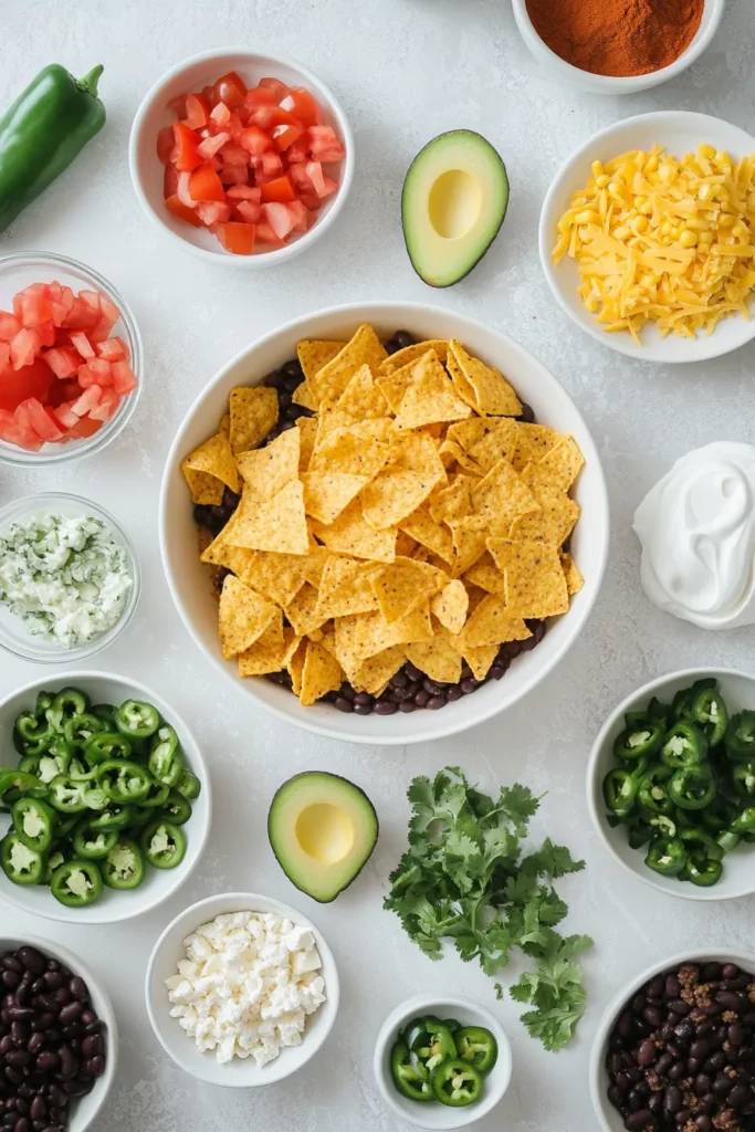 Loaded Mexican White Trash Casserole