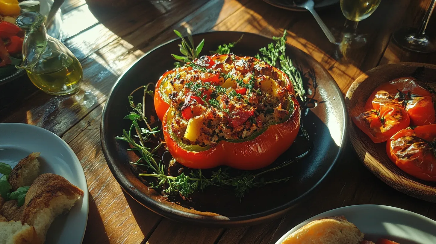 Mediterranean Stuffed Bell Peppers with Couscous: The Best Recipe for a Flavorful Meal