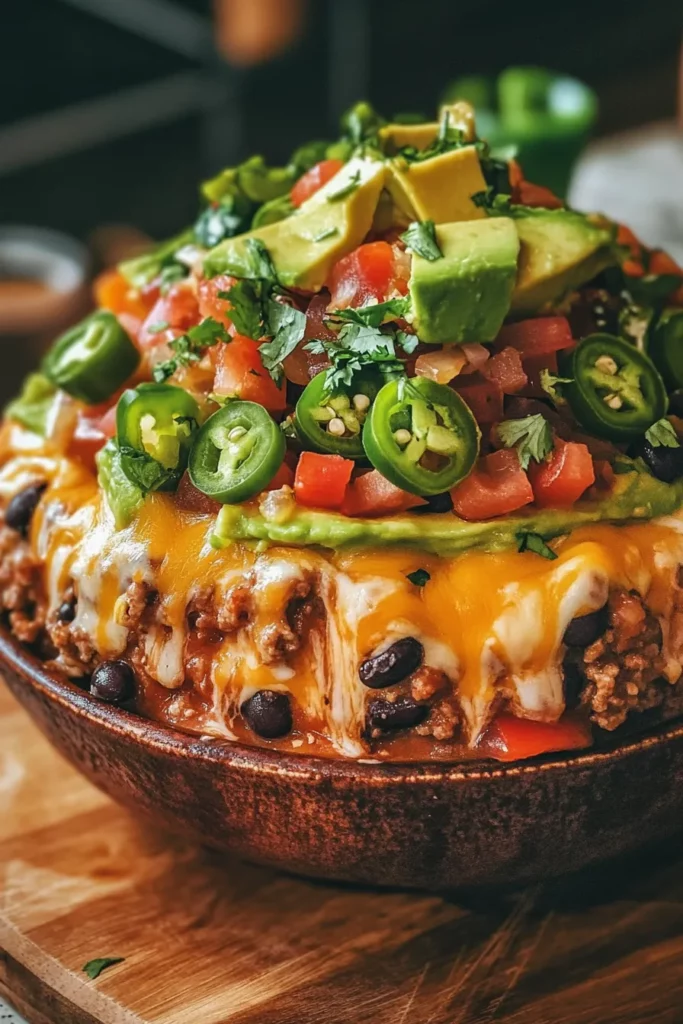 Mexican Cheese Bomb Casserole