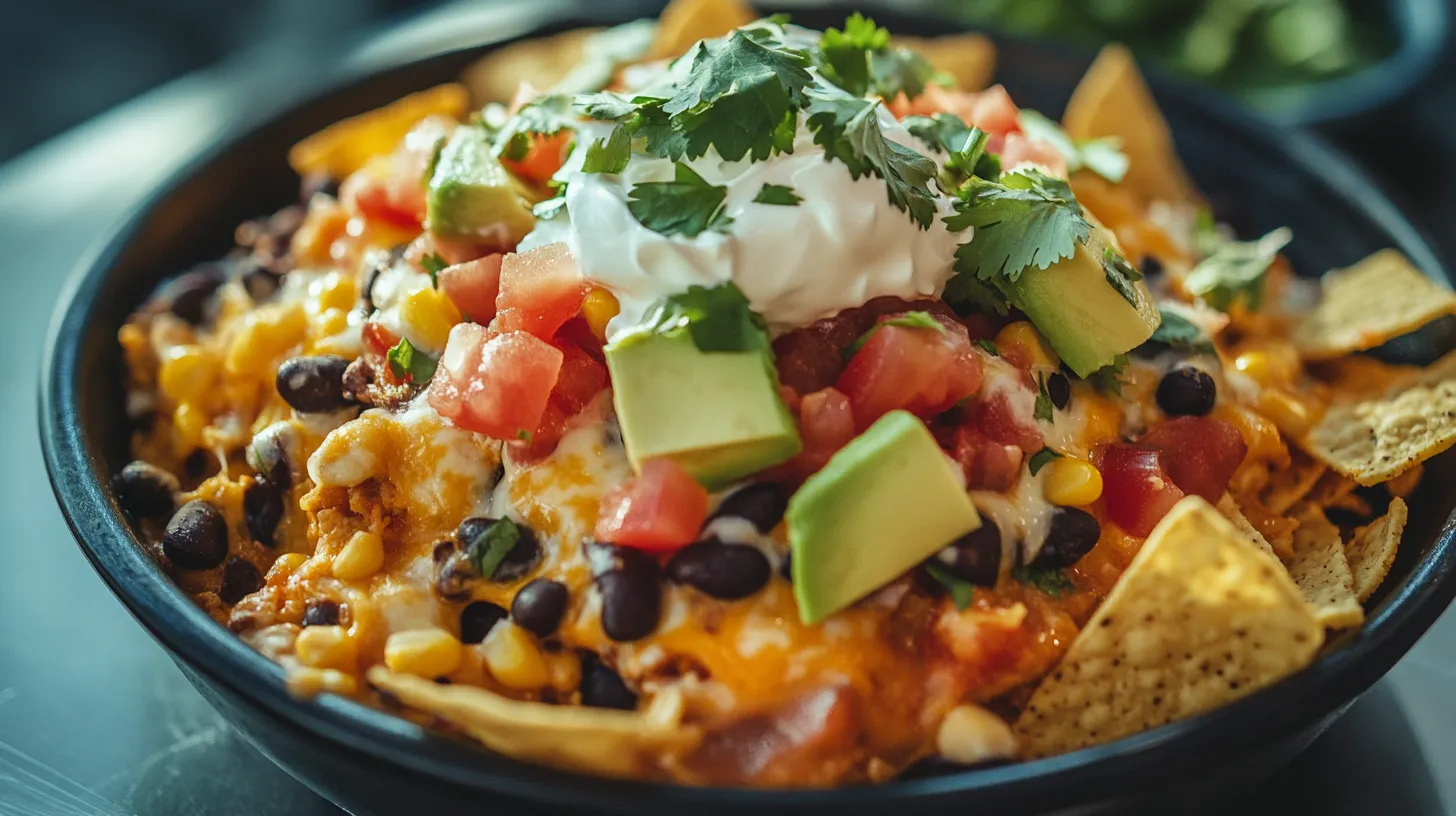 Mexican White Trash Casserole Cheesy Comforting Delight