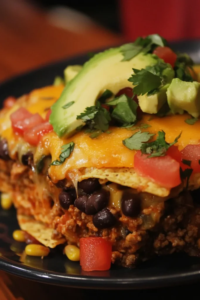 Mexican White Trash Casserole Cheesy Comforting Delight