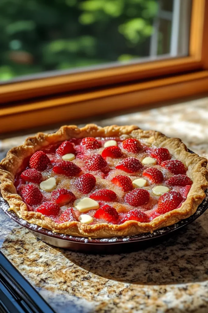 Strawberry-Rhubarb Pie