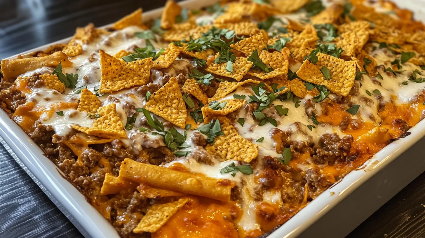 White Trash Casserole with Doritos: The Best Quick Fix Dinner