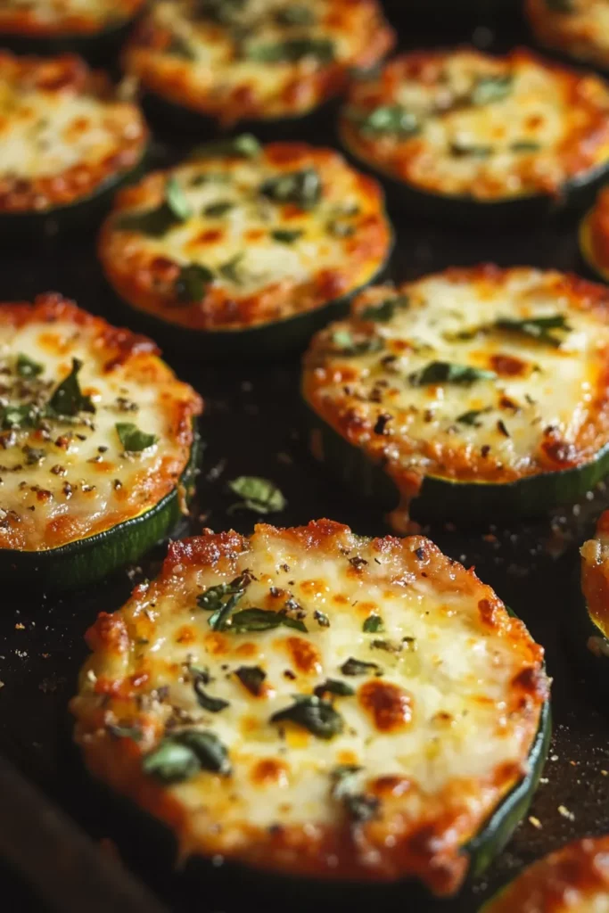 Zucchini Pizza Bites